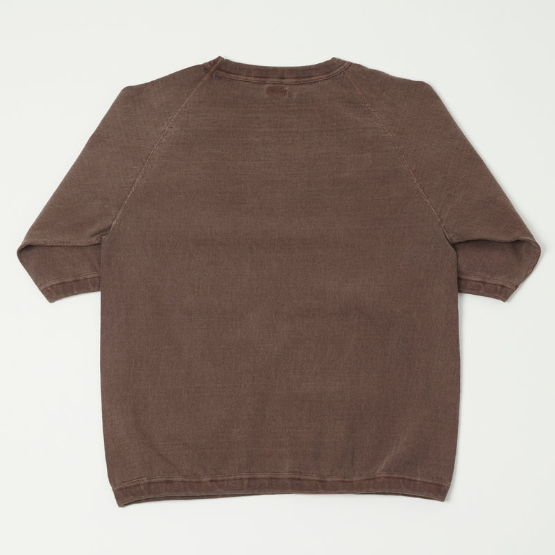 Dubbleworks Heavy Fabric Pigment Raglan Tee - Mad Brown