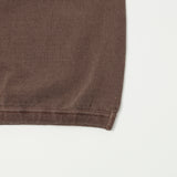 Dubbleworks Heavy Fabric Pigment Raglan Tee - Mad Brown