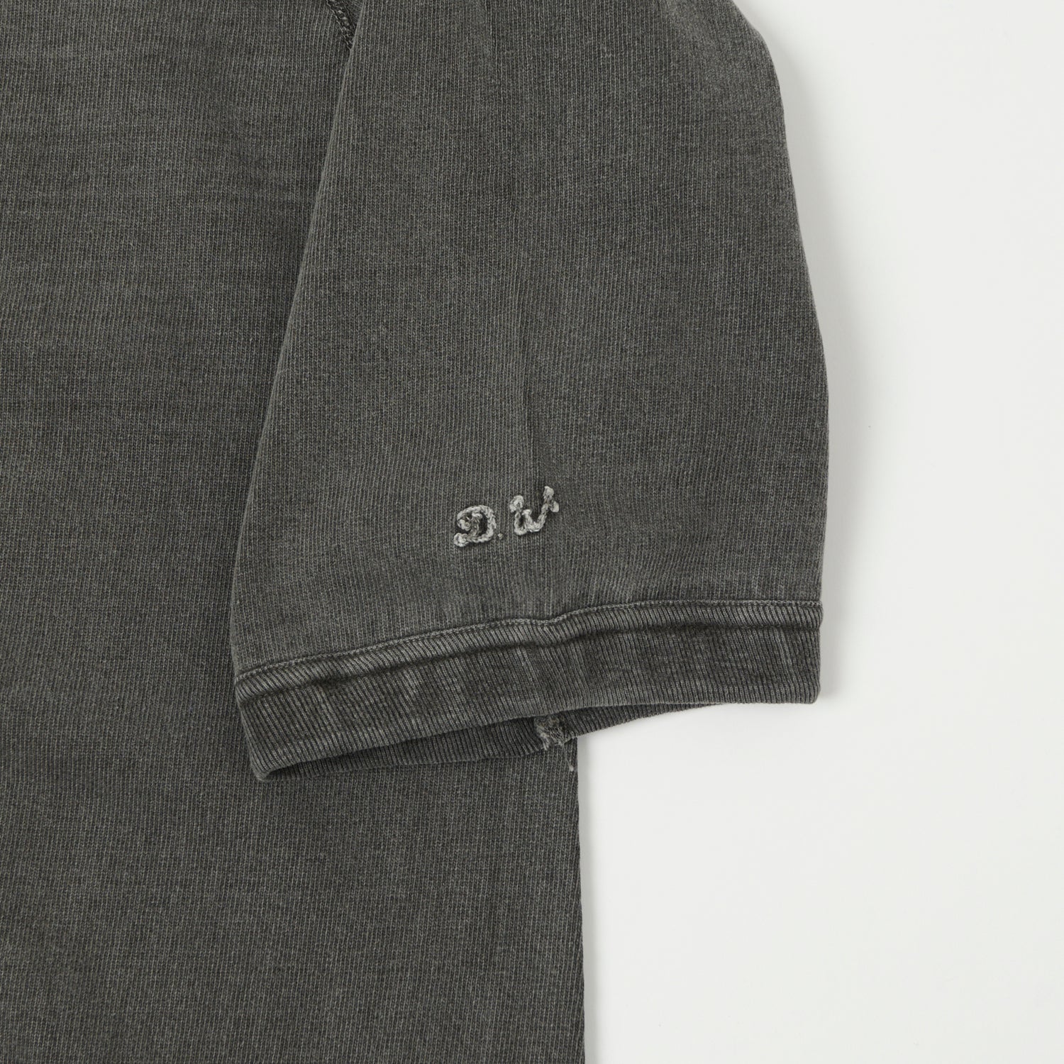 Dubbleworks Heavy Fabric Raglan Sleeve Pigment Dye T-Shirt - Sumikuro