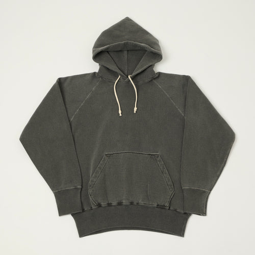 Dubbleworks Pigment Dyed Raglan Sleeve Hoodie - Sumikuro