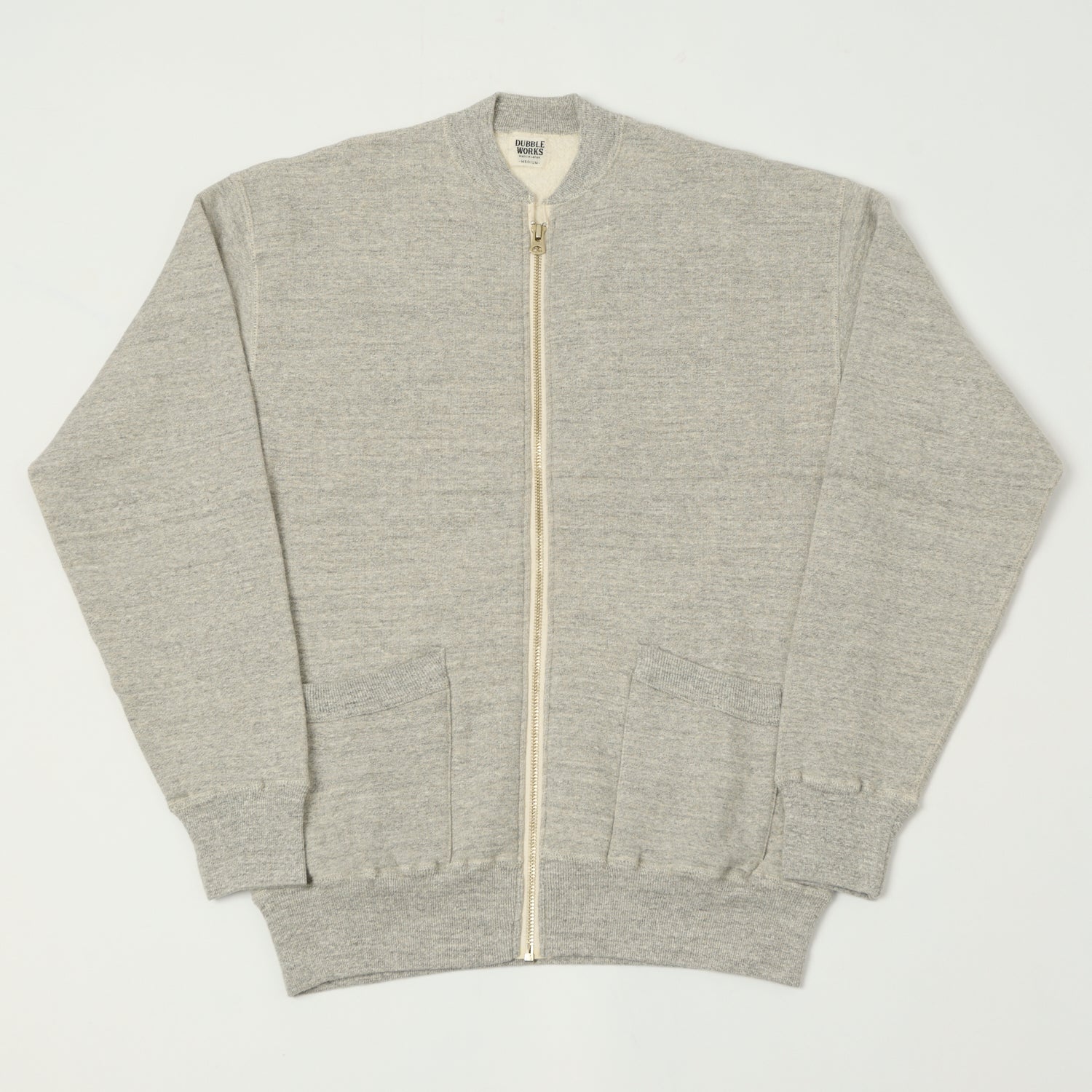 Dubbleworks Tsuriami Sweat Jacket - Heather Grey