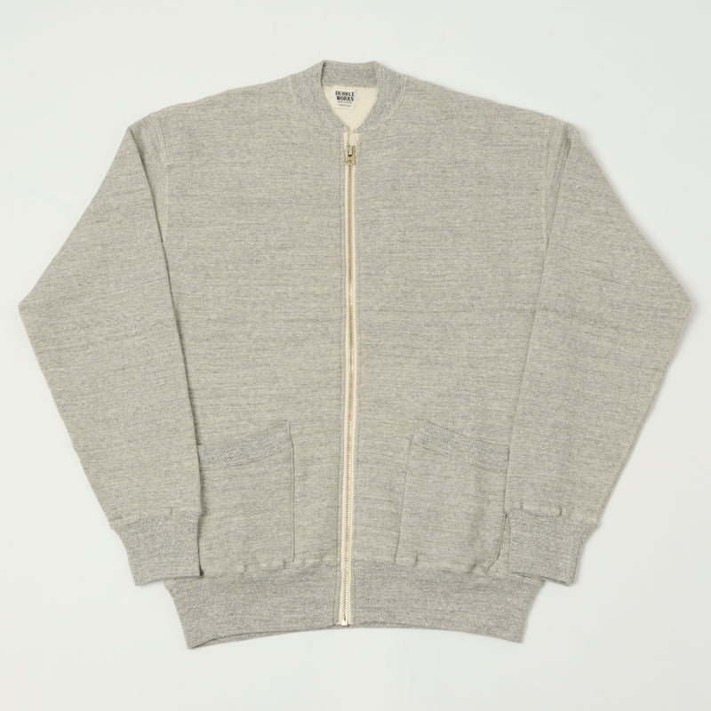 Dubbleworks Tsuriami Sweat Jacket - Heather Grey