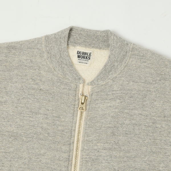 Dubbleworks Tsuriami Sweat Jacket - Heather Grey