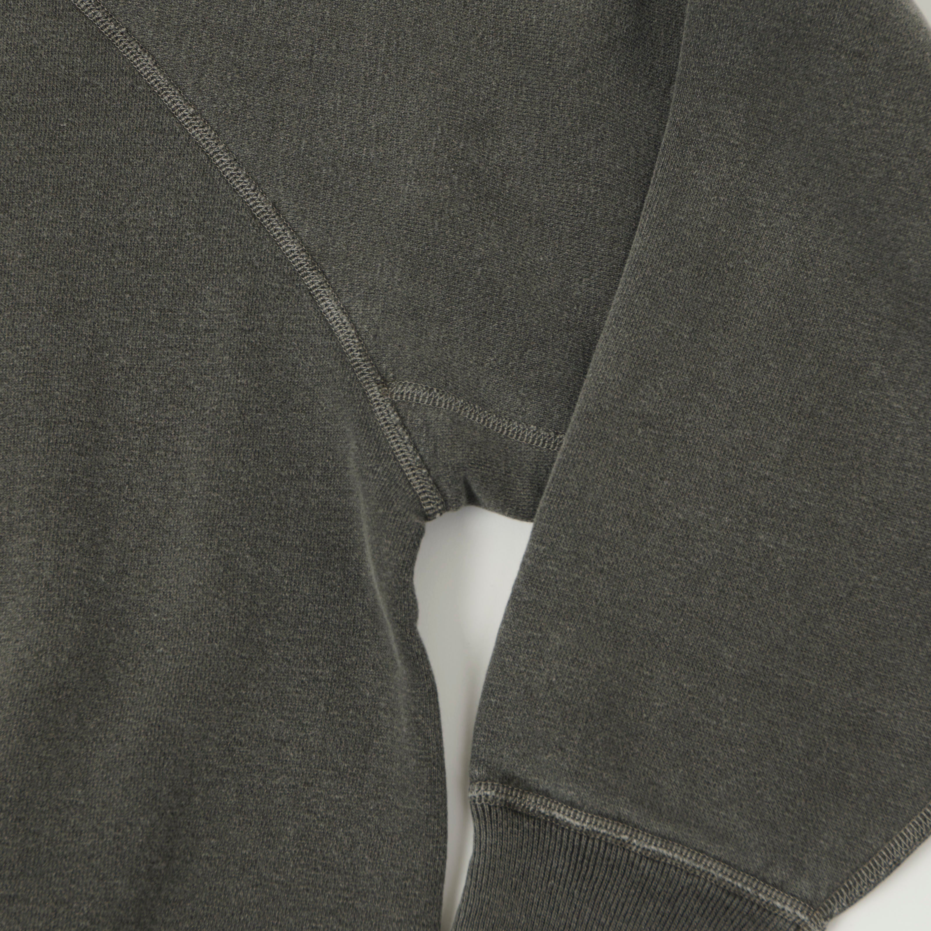 Dubbleworks 'Smile' Pigment Dye Raglan Sweatshirt - Sumikuro