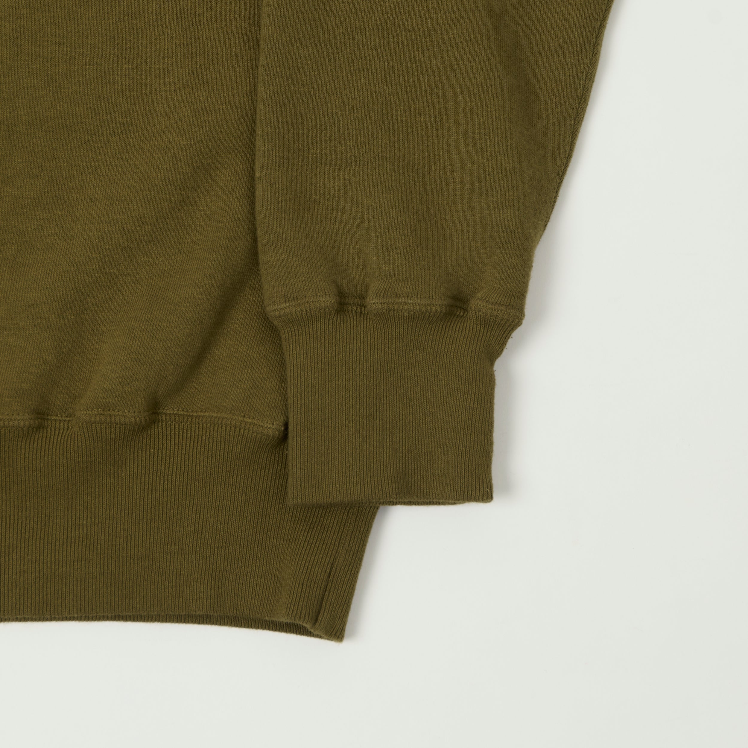 Dubbleworks Loop Wheel Sweatshirt - Khaki