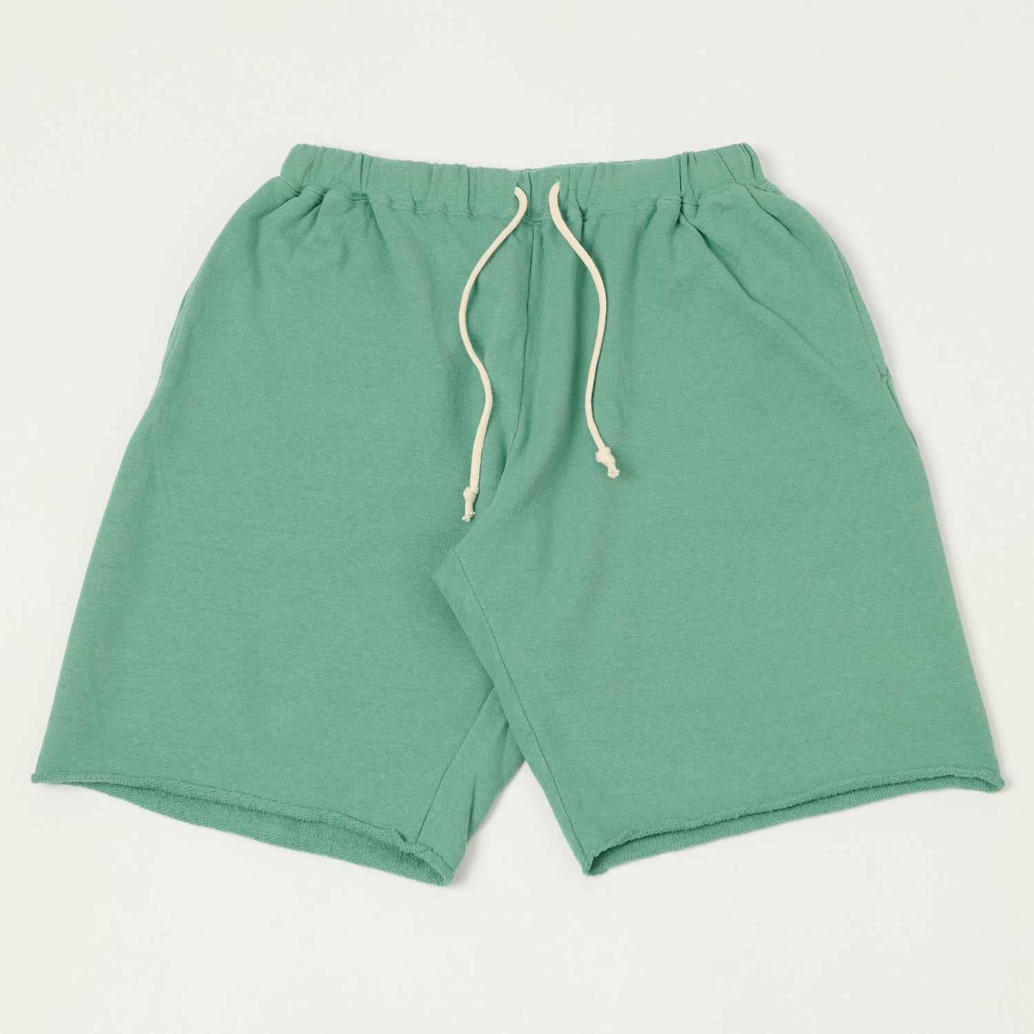 Dubbleworks Cut Off Sweatshorts - Emerald