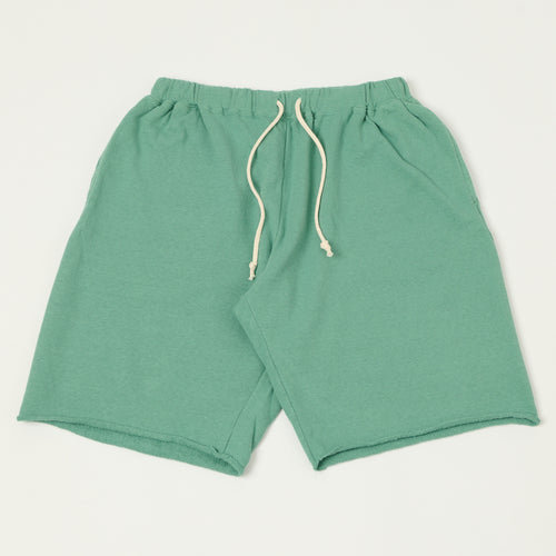 Dubbleworks Cut Off Sweatshorts - Emerald