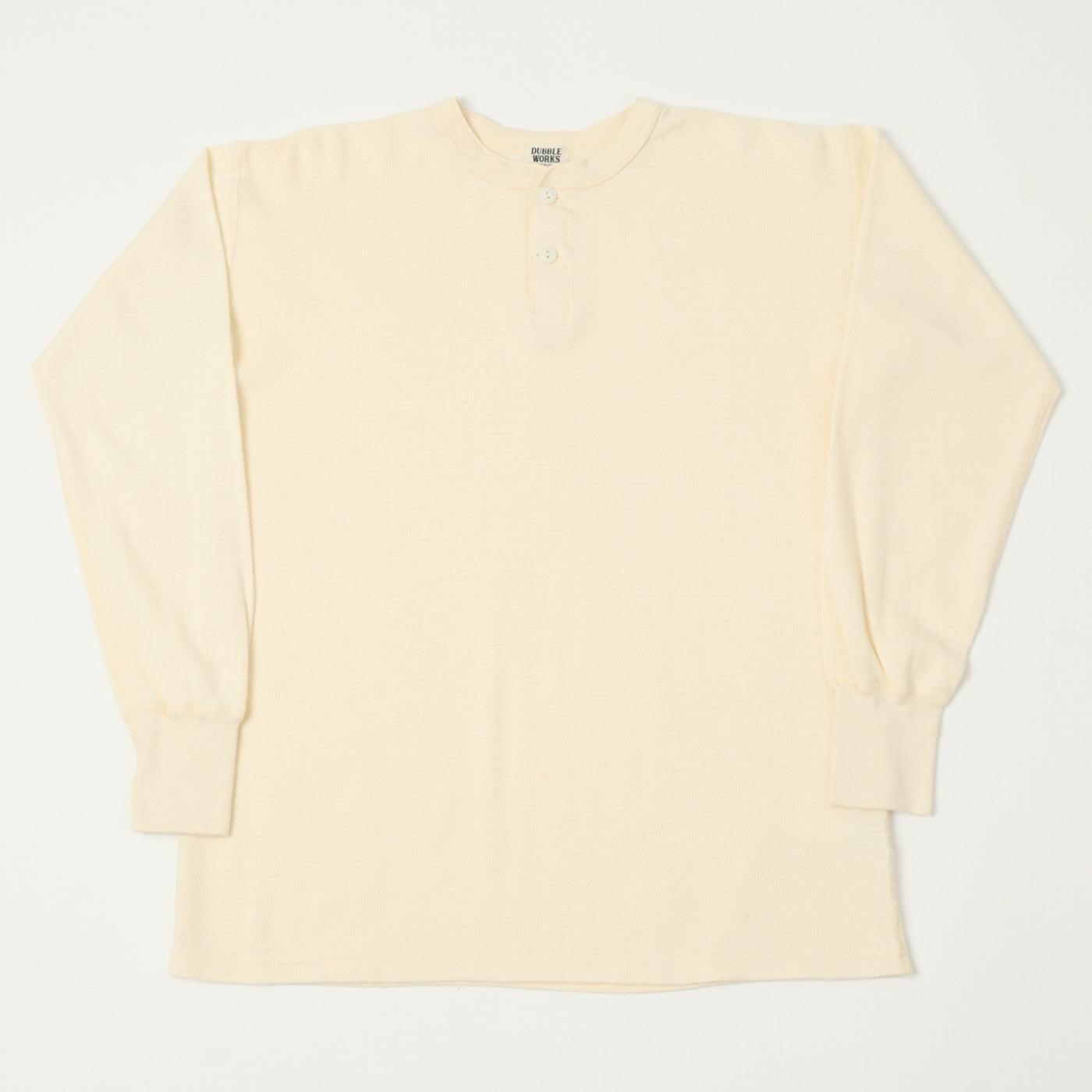Dubbleworks Long Sleeve Thermal Henley - Kinari