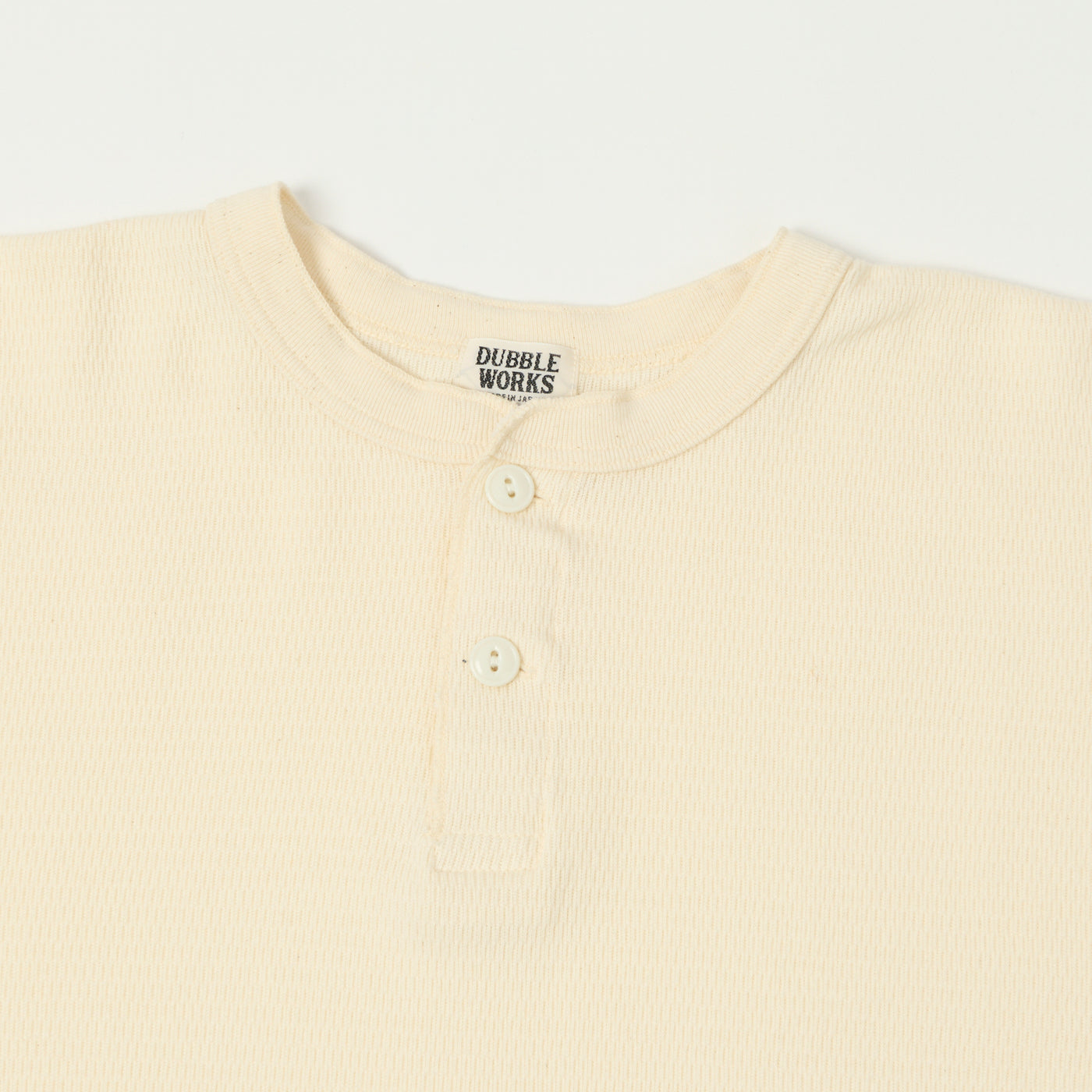 Dubbleworks Long Sleeve Thermal Henley - Kinari