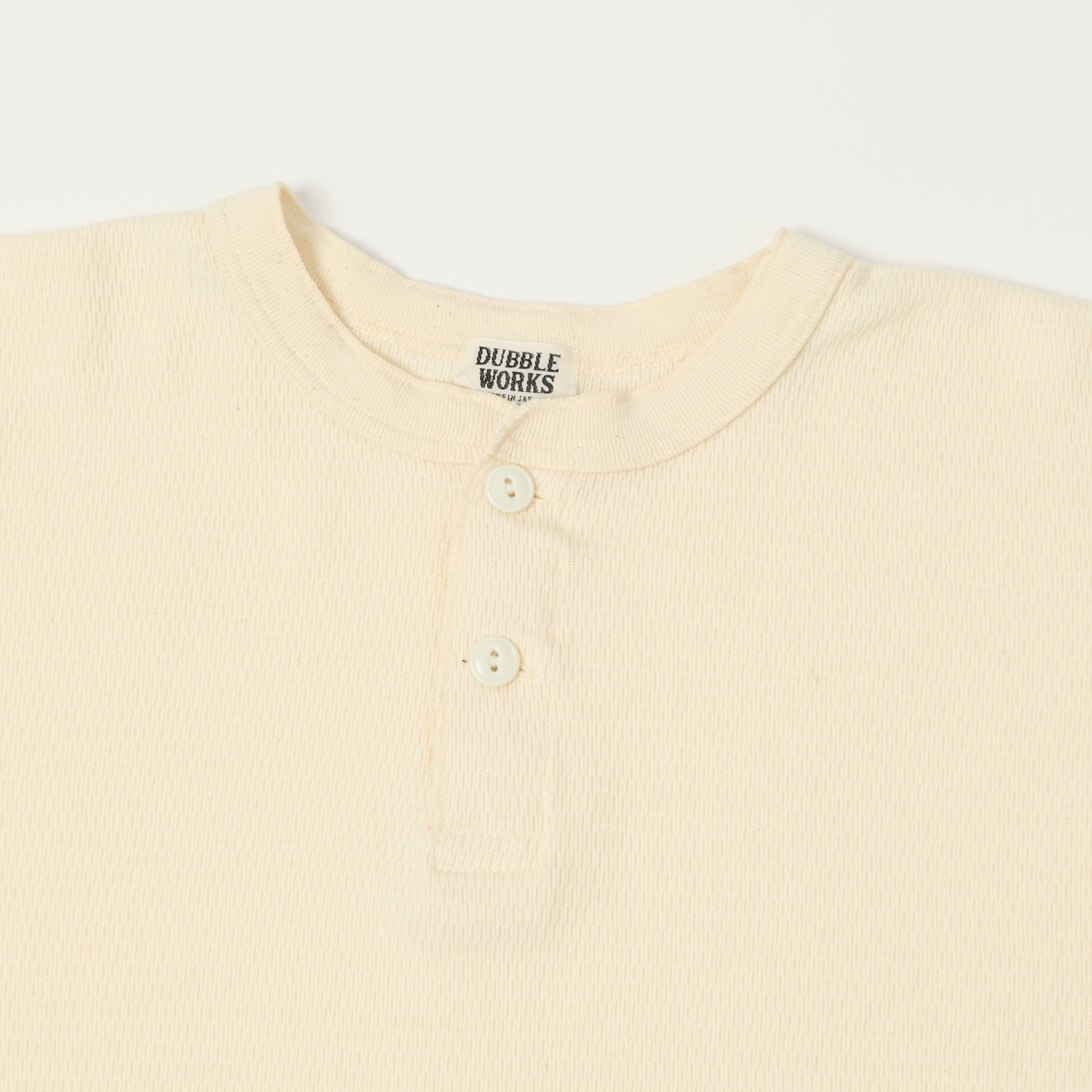 Dubbleworks Long Sleeve Thermal Henley - Kinari