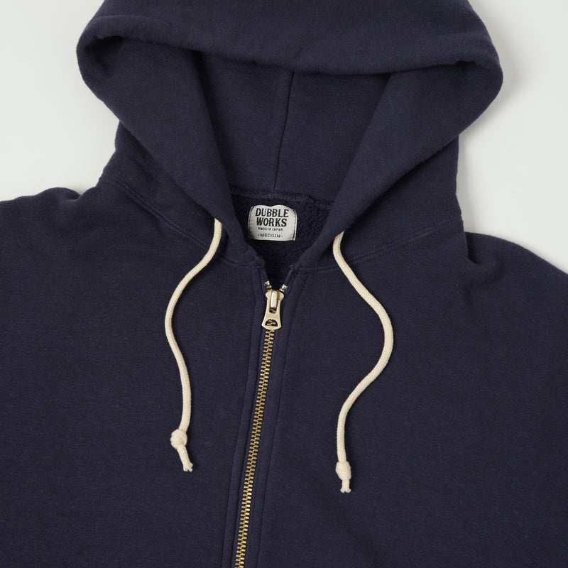 Dubbleworks Tsuriami Zip Hoodie - Navy