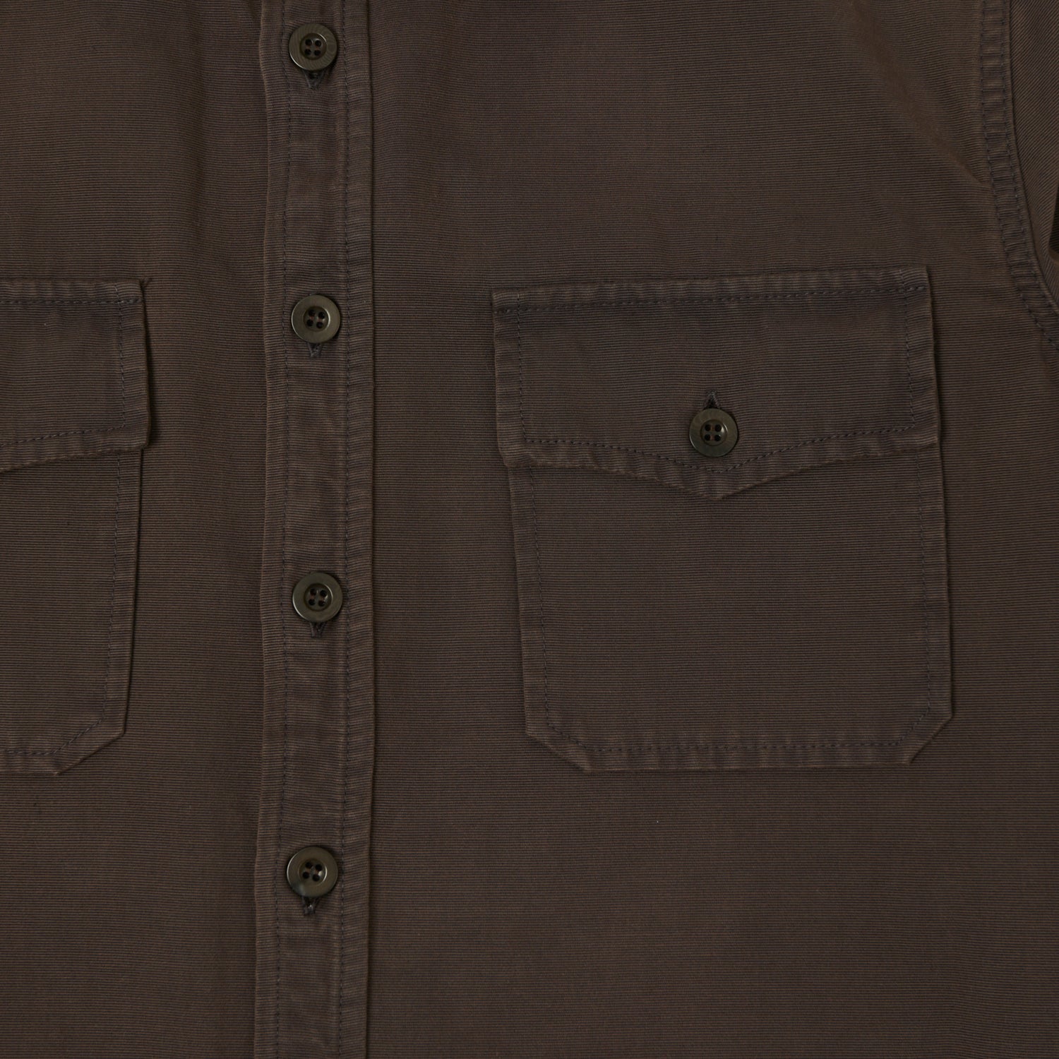 East Harbour Surplus 'MOAB 535' Overshirt - Chocolate