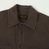 East Harbour Surplus 'MOAB 535' Overshirt - Chocolate