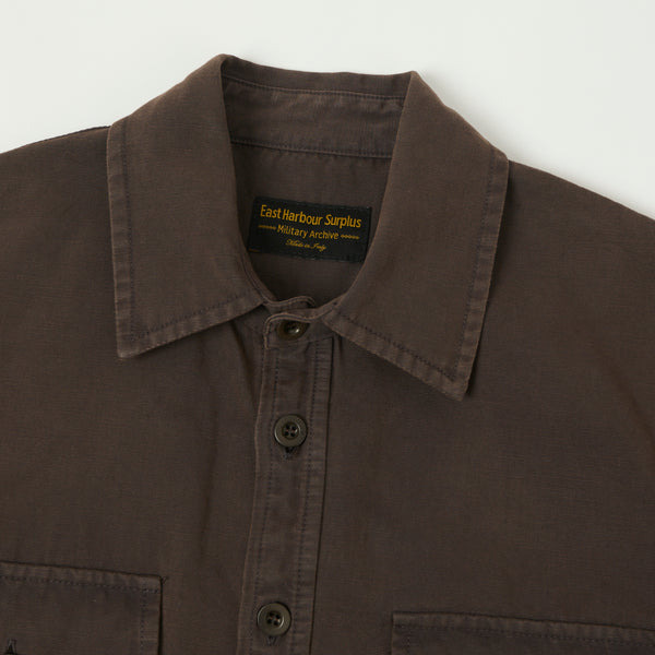 East Harbour Surplus 'MOAB 535' Overshirt - Chocolate