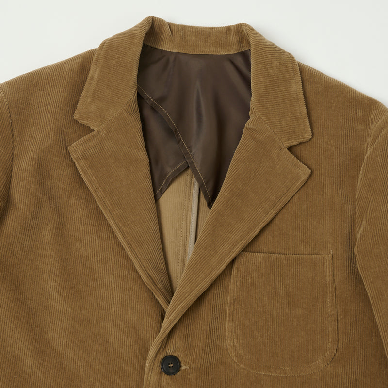 East Harbour Surplus 'Freeport 101' Washed Corduroy Blazer - Wood