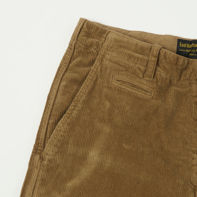 East Harbour Surplus 'Axel 101' Corduroy Trouser - Wood