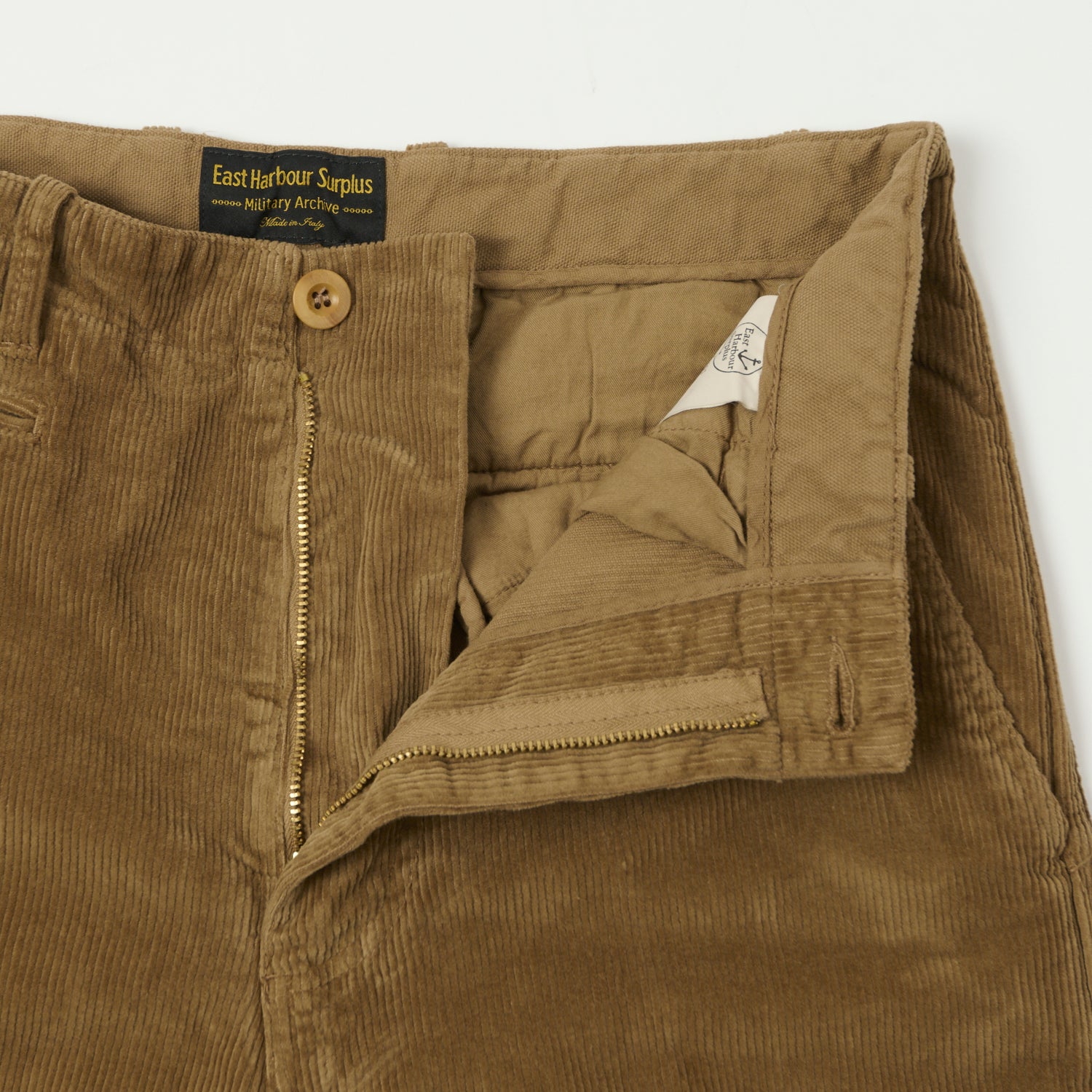 East Harbour Surplus 'Axel 101' Corduroy Trouser - Wood – SON OF A