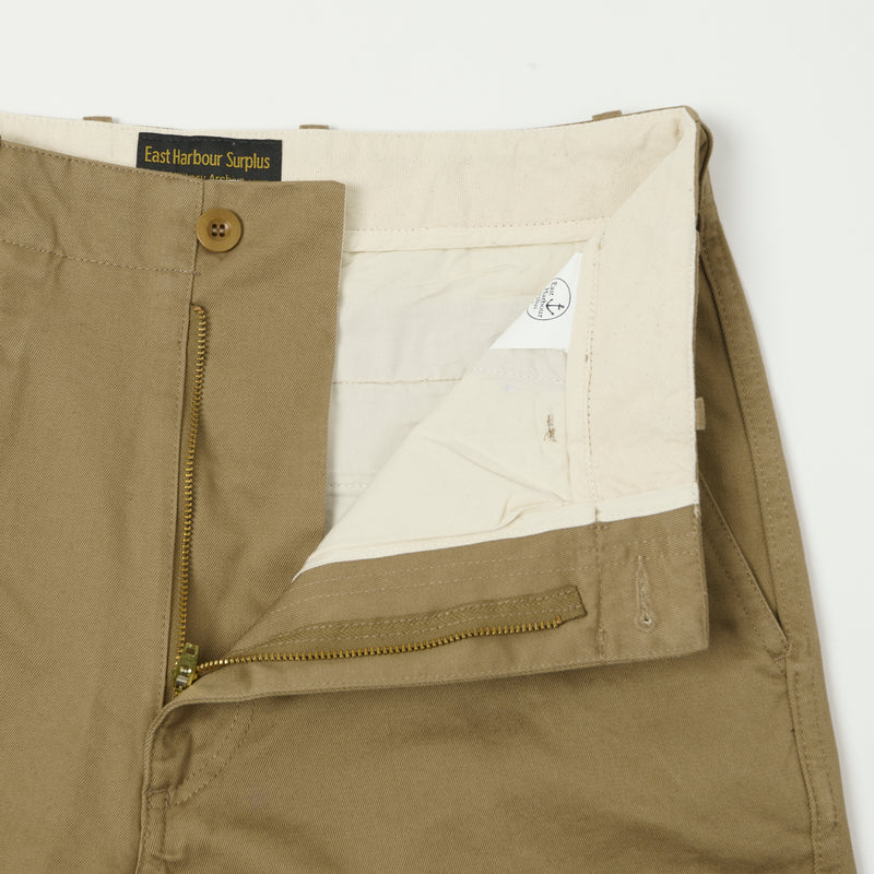 East Harbour Surplus 'Axel 121' Chino Trouser - Dove