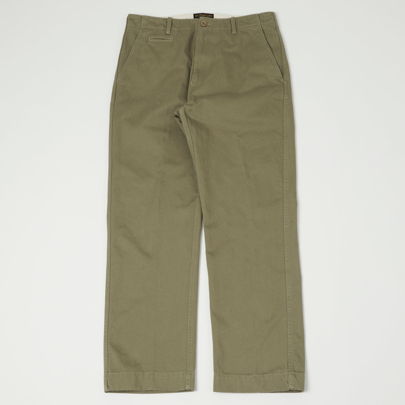 East Harbour Surplus 'Axel 121' Chino Trouser - Khaki