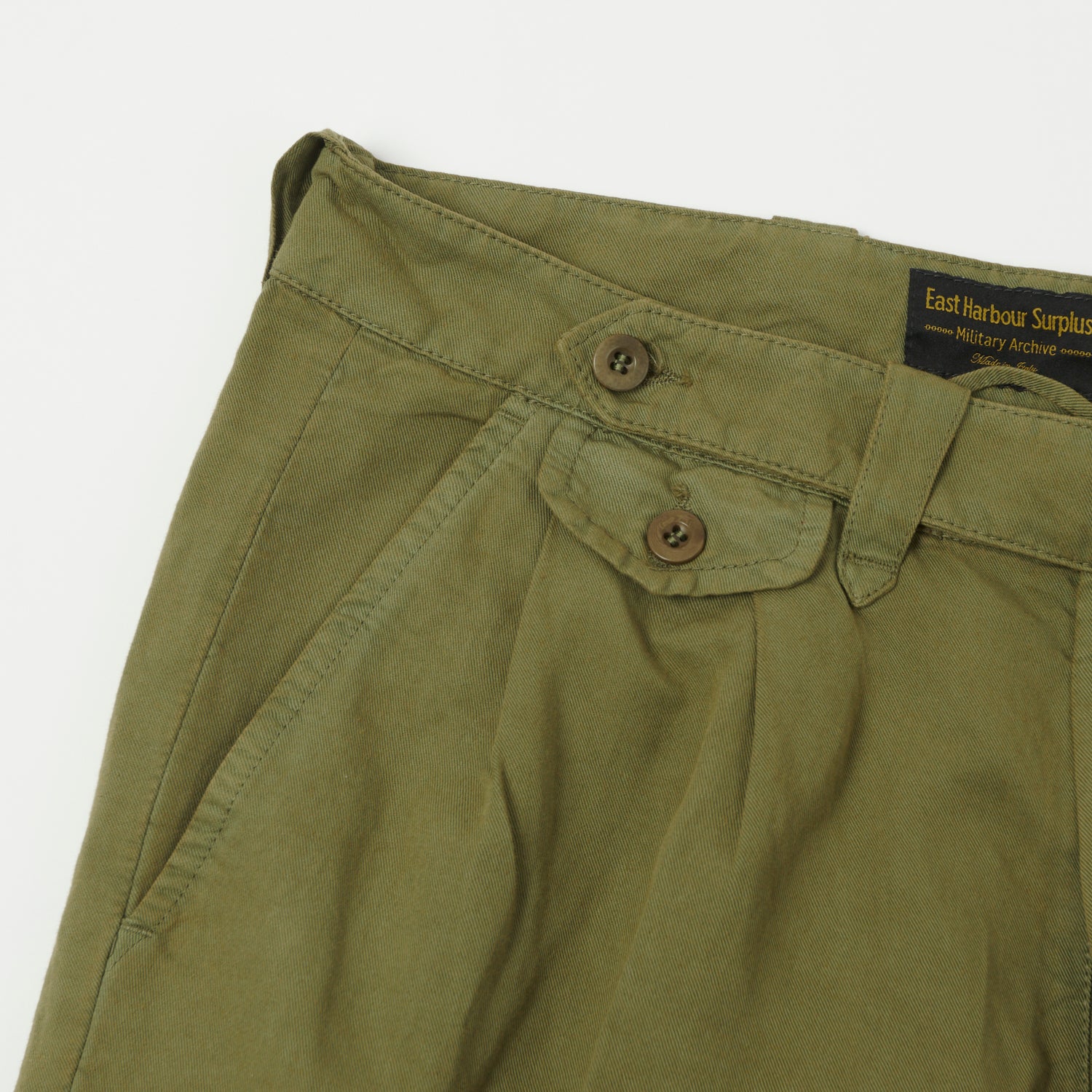 East Harbour Surplus 'Sacks 394' Trouser - Green
