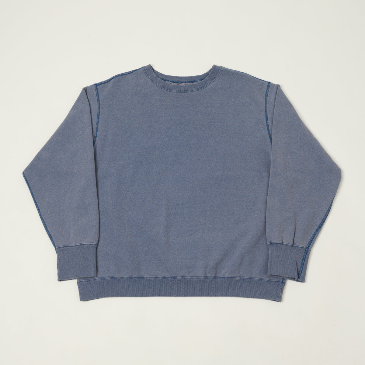 Edwin Arthur's 'Home' Sweatshirt - Blue Vintage Wash