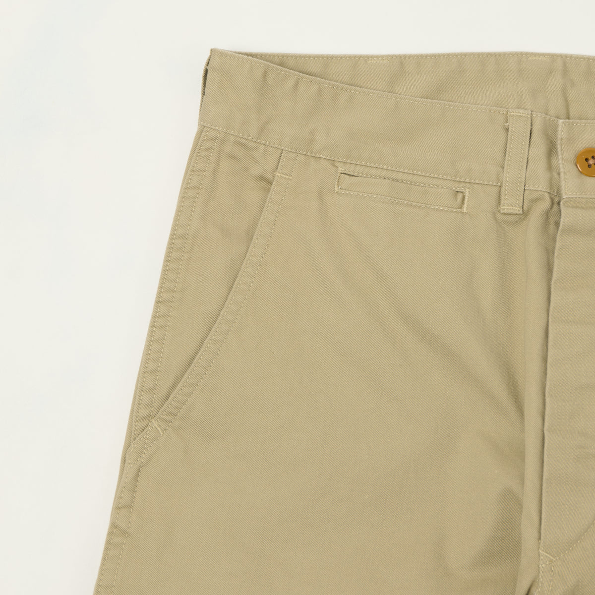 Edwin Arthur's 'Yume' Tanker Twill Chino - Khaki