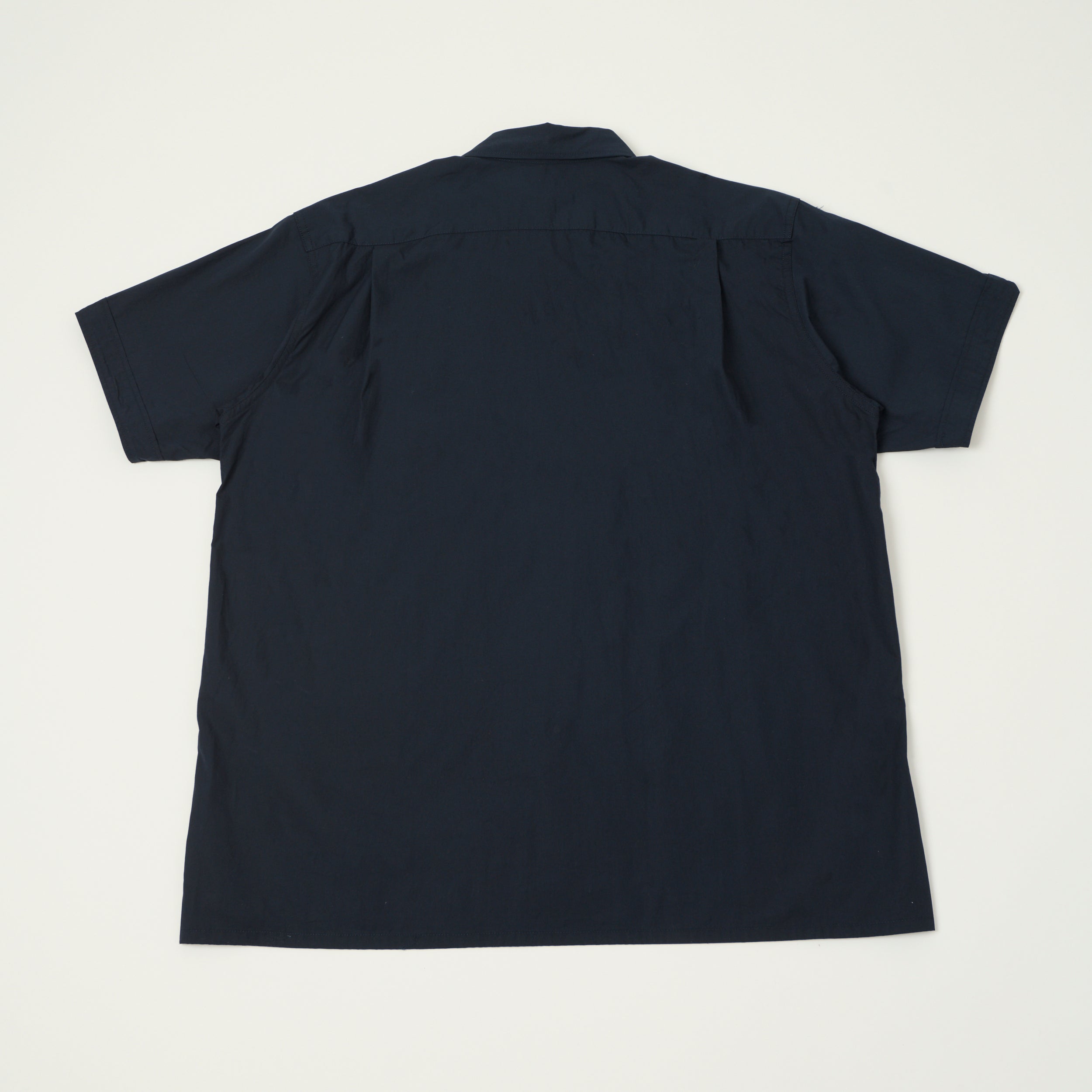 Engineered Garments Poplin Camp Shirt - Dark Navy