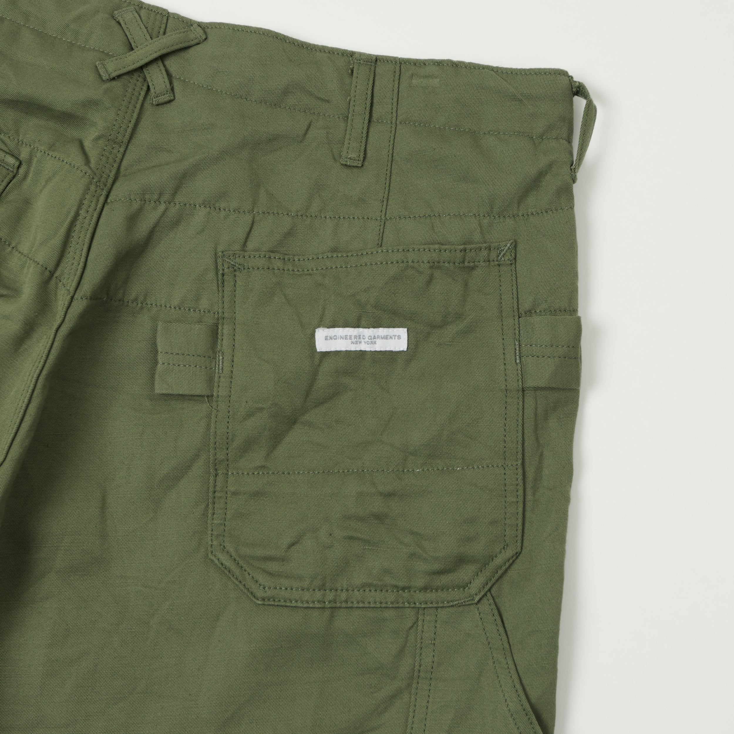 Engineered Garments Heavy Twill Painter Trouser - Olive – SON OF A