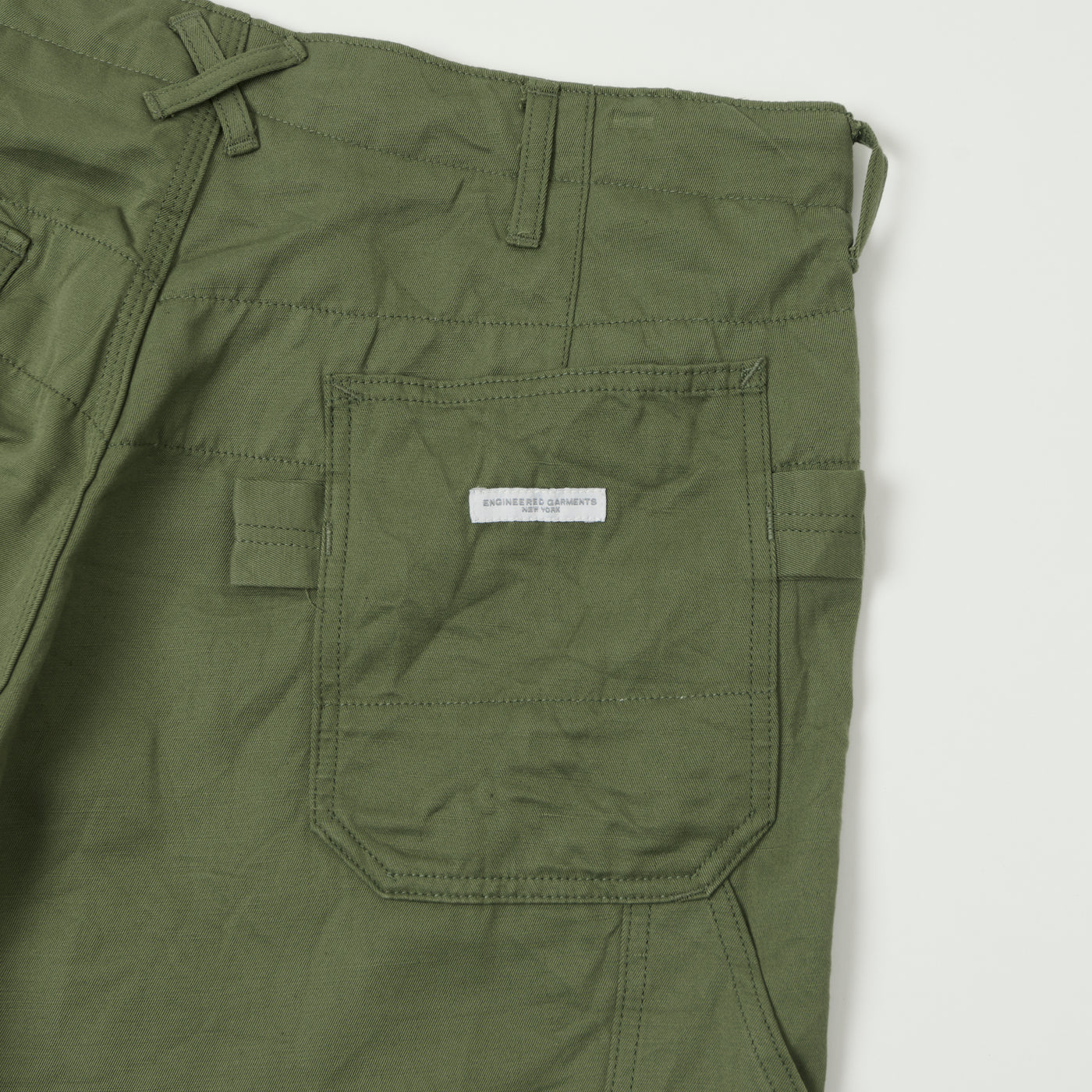 Engineered Garments Heavy Twill Painter Trouser - Olive