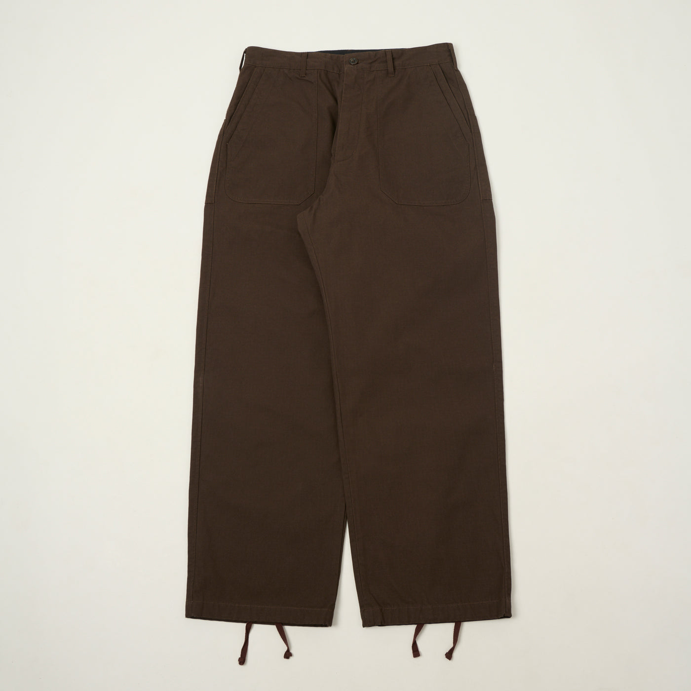 Engineered Garments Heavyweight Ripstop Security Trousers - Dark Brown