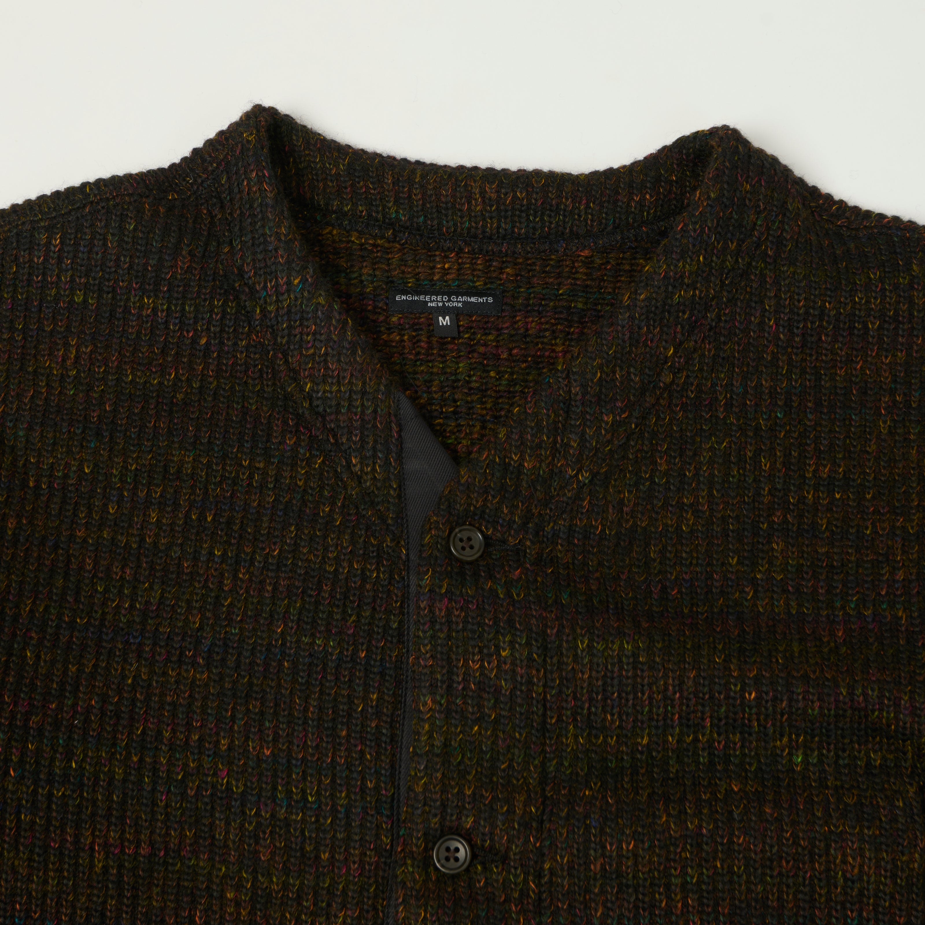Engineered Garments Heavyweight 'Nep Knit' Cardigan - Brown – SON