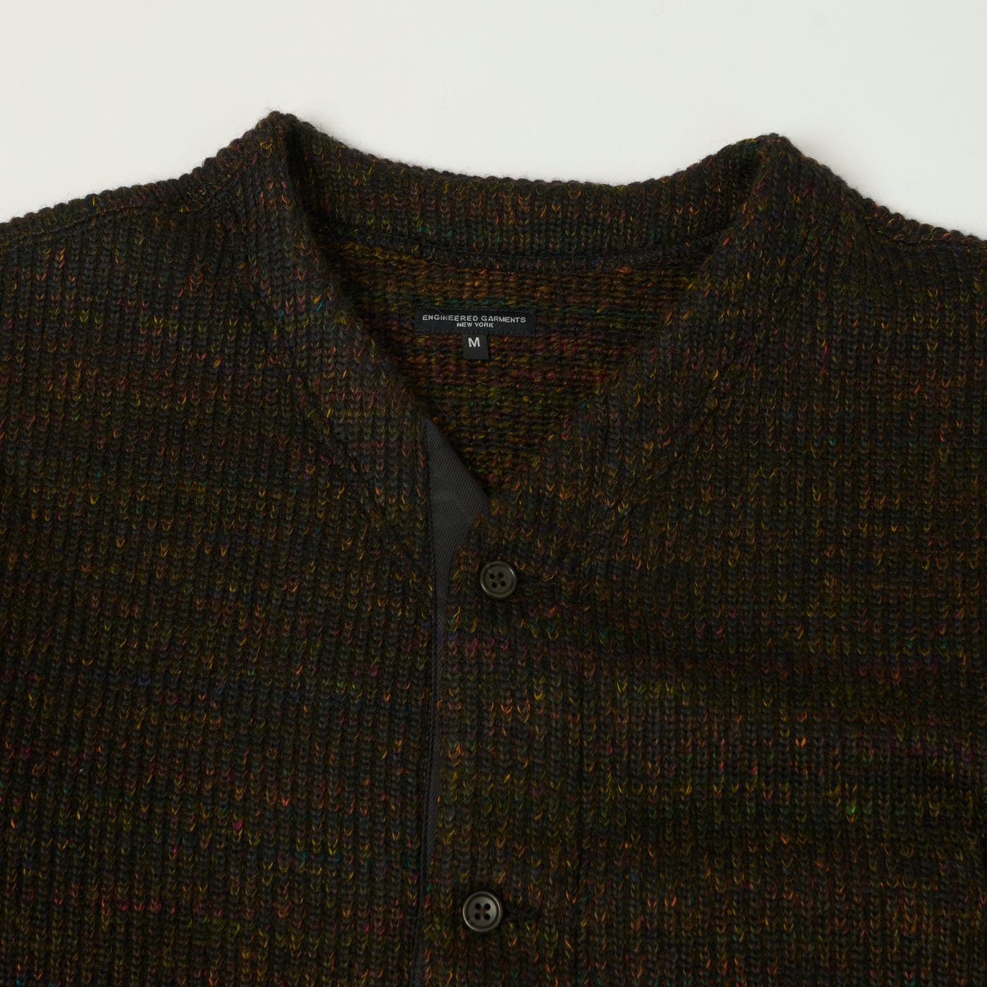 Engineered Garments Heavyweight 'Nep Knit' Cardigan - Brown