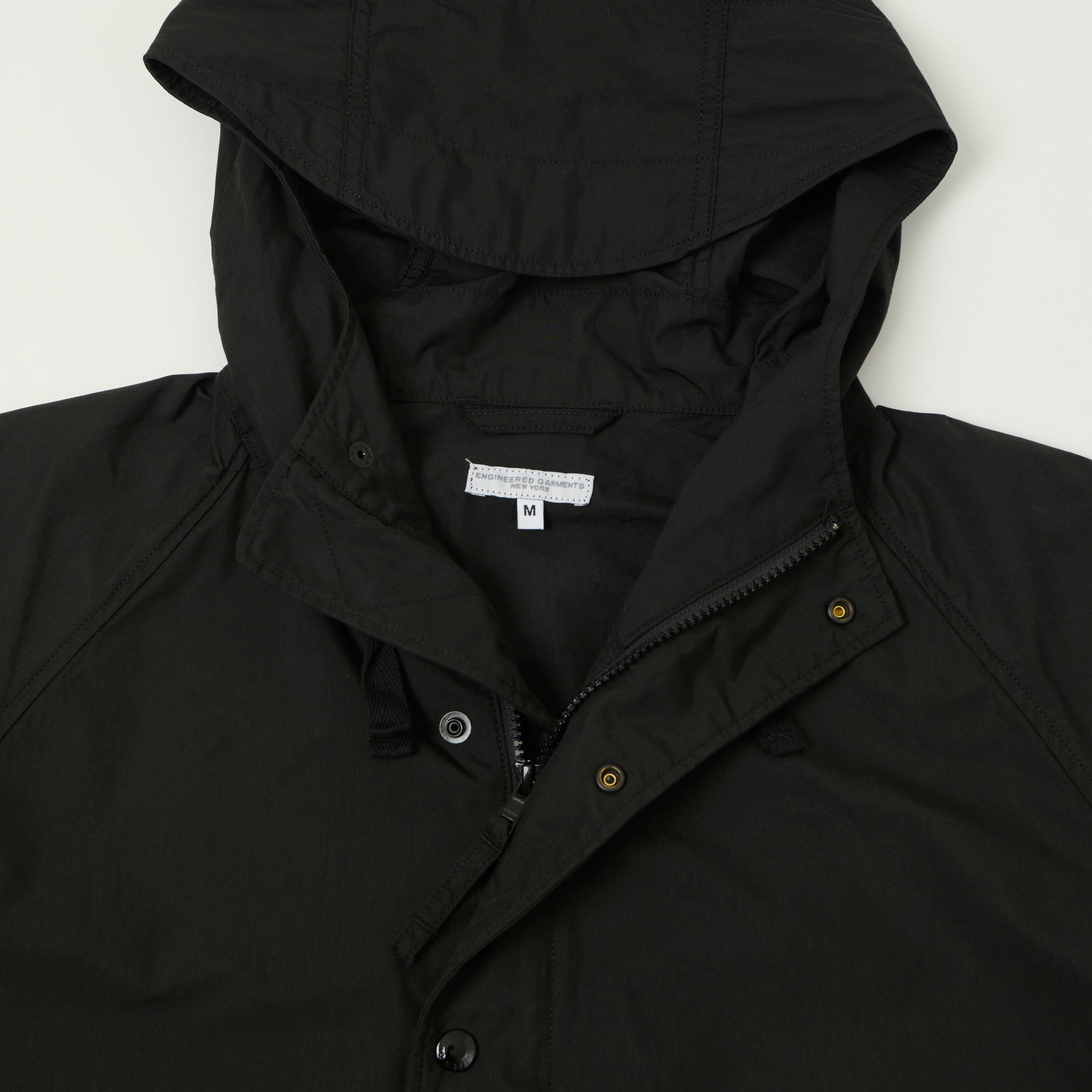 Engineered Garments Lightweight Poplin Utility Parka - Black