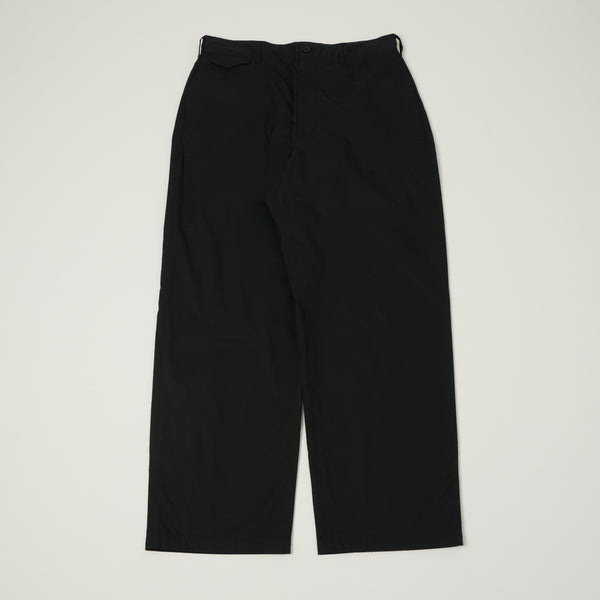 Engineered Garments 'Officer' Poplin Twill Trouser - Black – SON