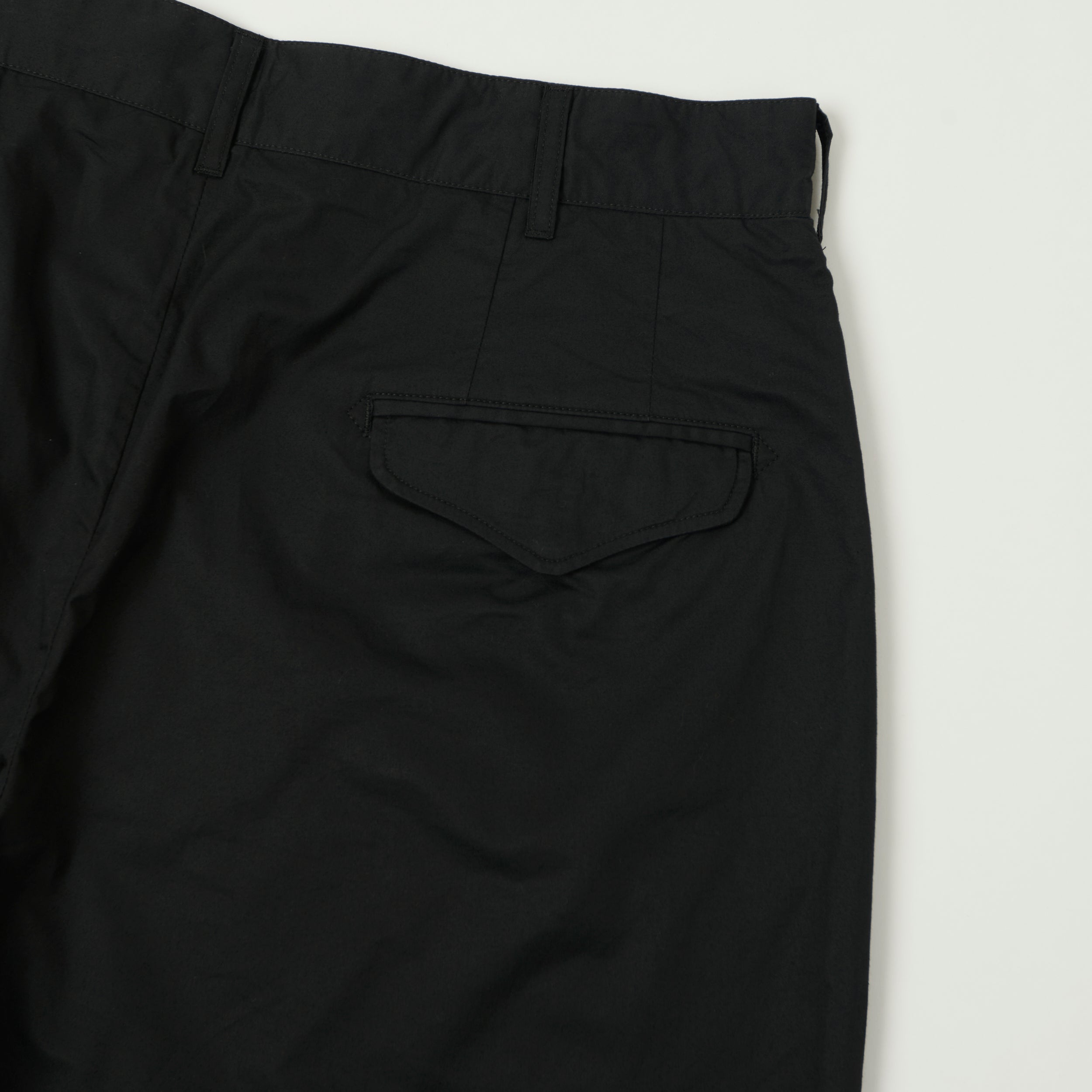 Engineered Garments 'Officer' Poplin Twill Trouser - Black – SON