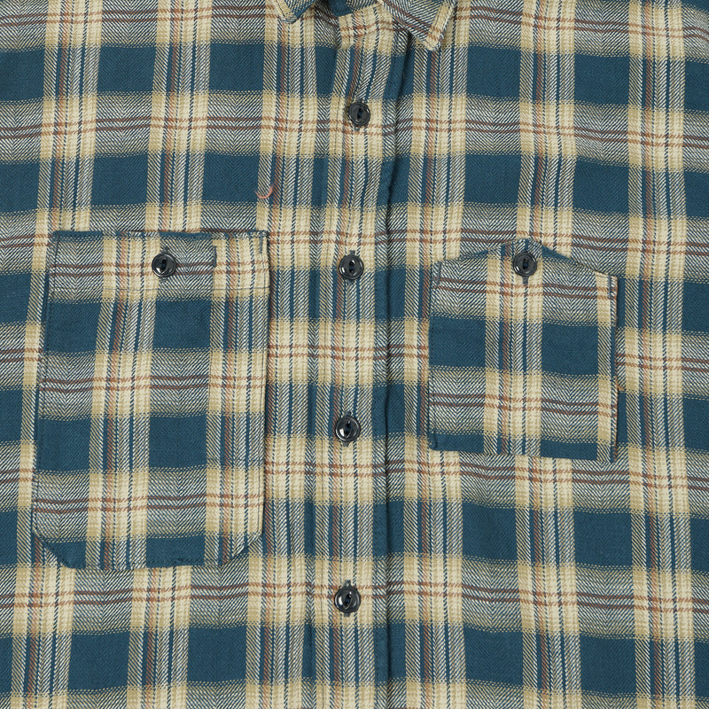 Engineered Garments Plaid Work Shirt - Navy