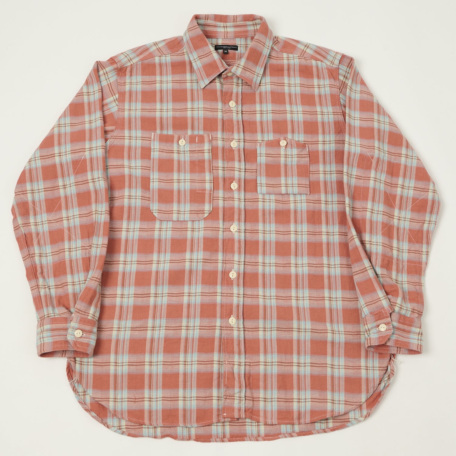 Engineered Garments Plaid Work Shirt - Pink
