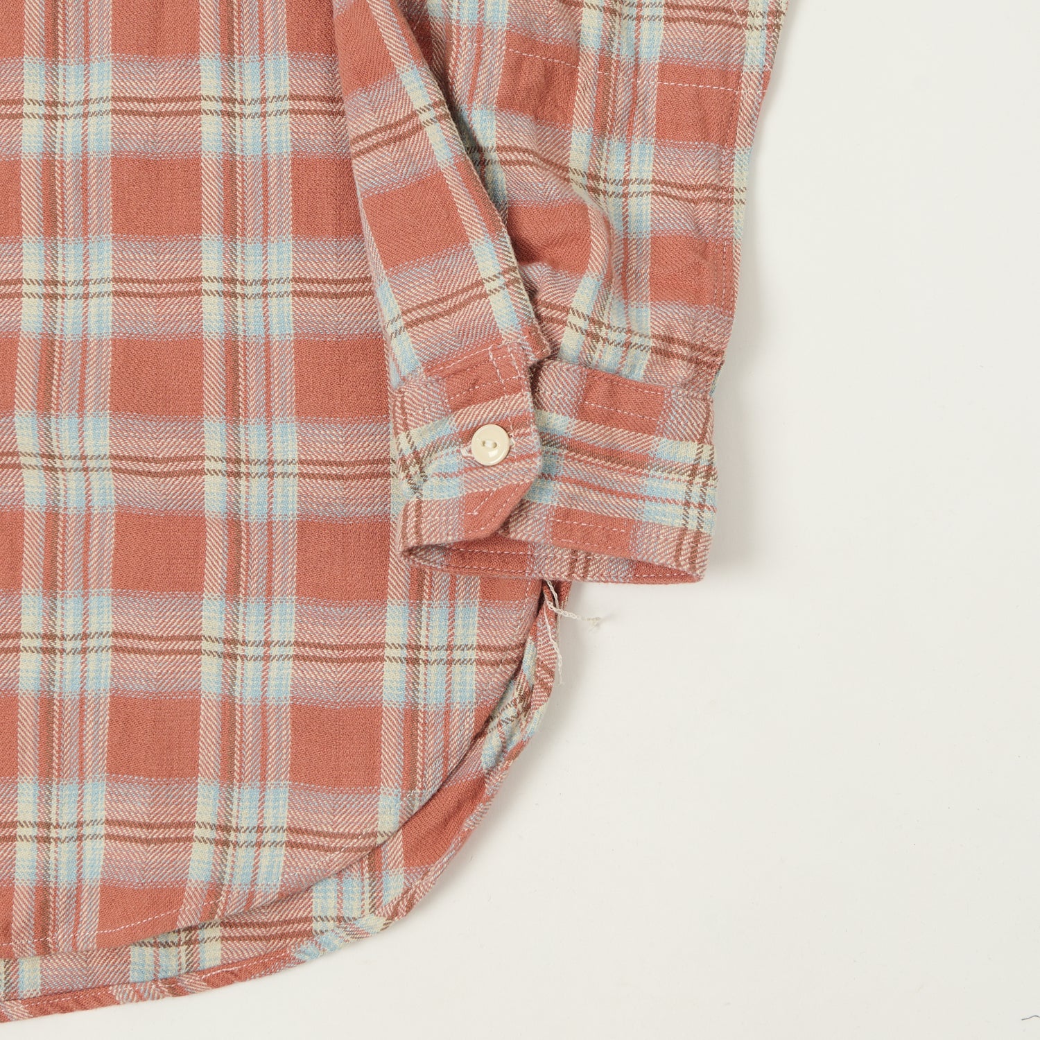 Engineered Garments Plaid Work Shirt - Pink