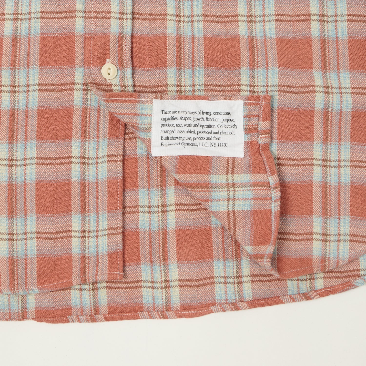 Engineered Garments Plaid Work Shirt - Pink – SON OF A STAG