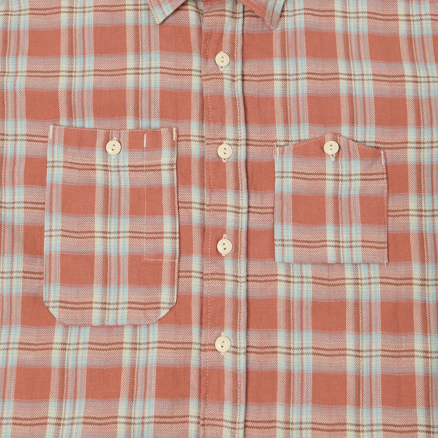 Engineered Garments Plaid Work Shirt - Pink