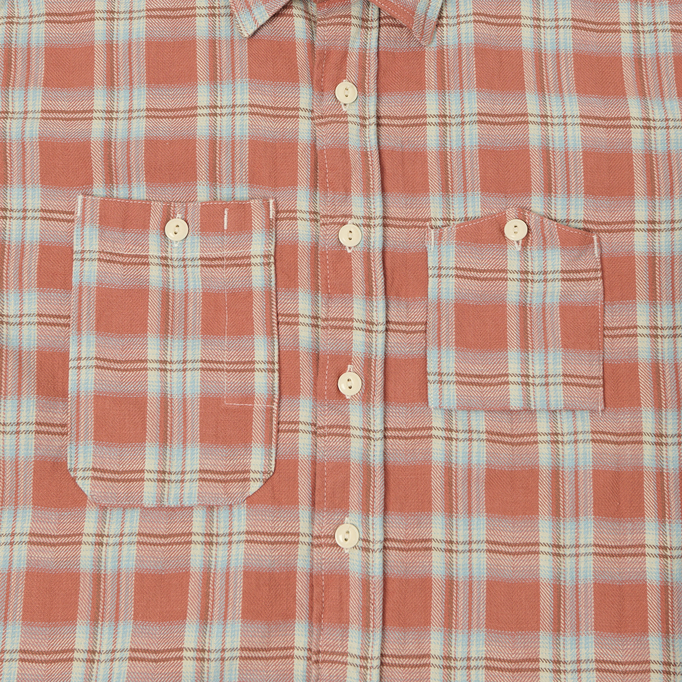 Engineered Garments Plaid Work Shirt - Pink | SON OF A STAG
