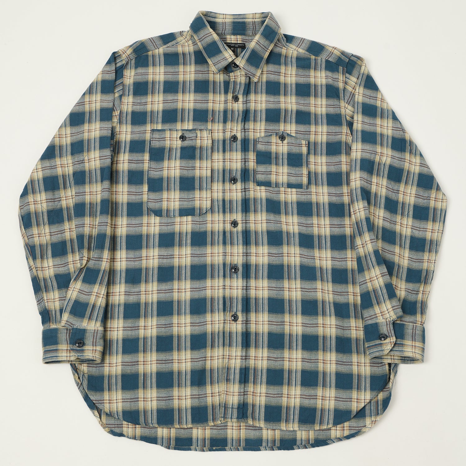 Engineered Garments Plaid Work Shirt - Navy