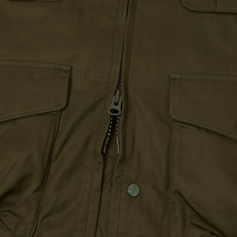 Engineered Garments Cotton Ventile Twill 'SAS' Jacket - Dark Olive