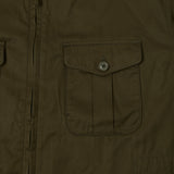 Engineered Garments Cotton Ventile Twill 'SAS' Jacket - Dark Olive