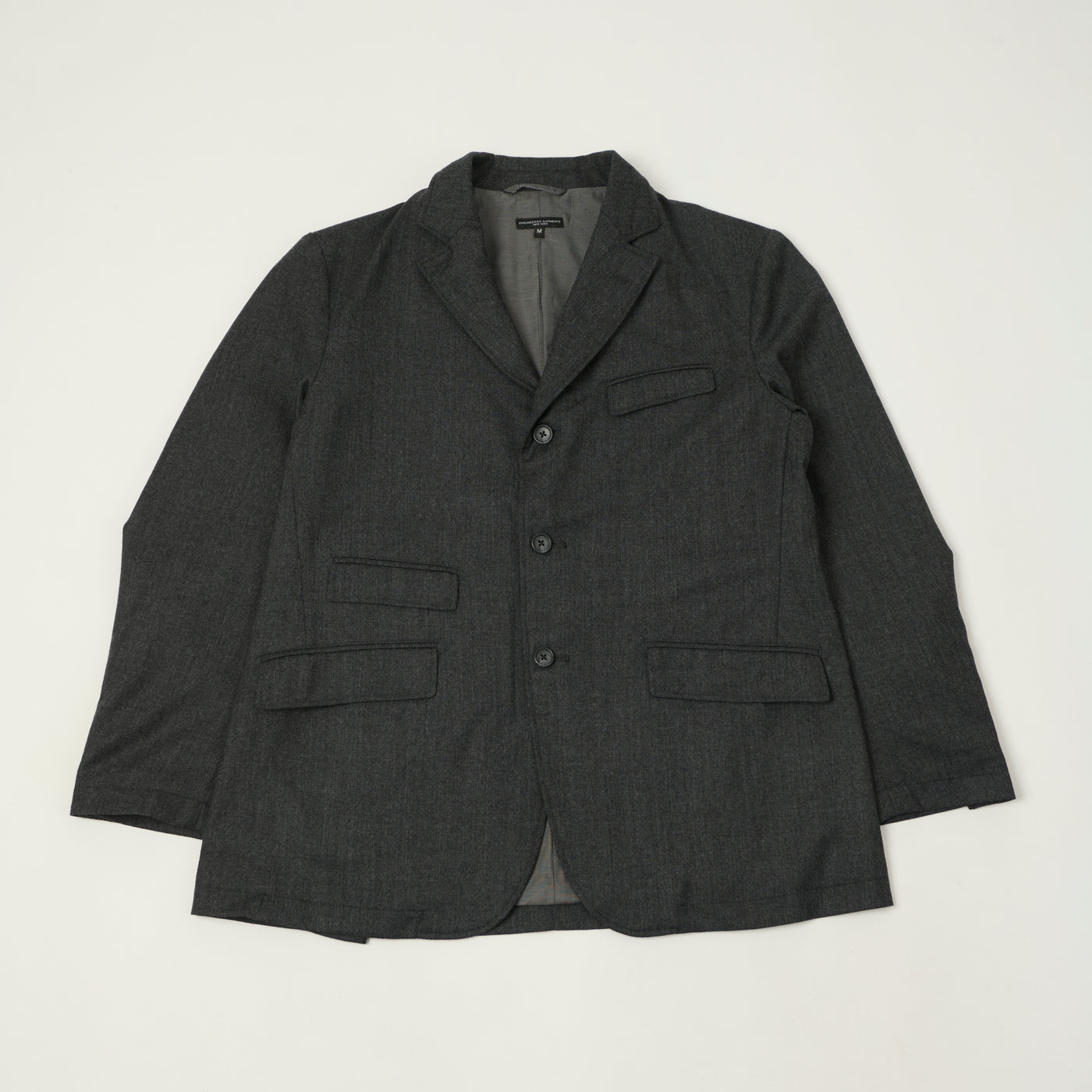 Engineered Garments Worsted Wool Twill 'Andover' Jacket - Charcoal