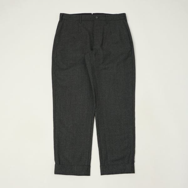 パンツ ENGINEERED GARMENTS PC Twill / Charcoal Engineered Garments Worsted Wool Twill 'Andover' Trousers