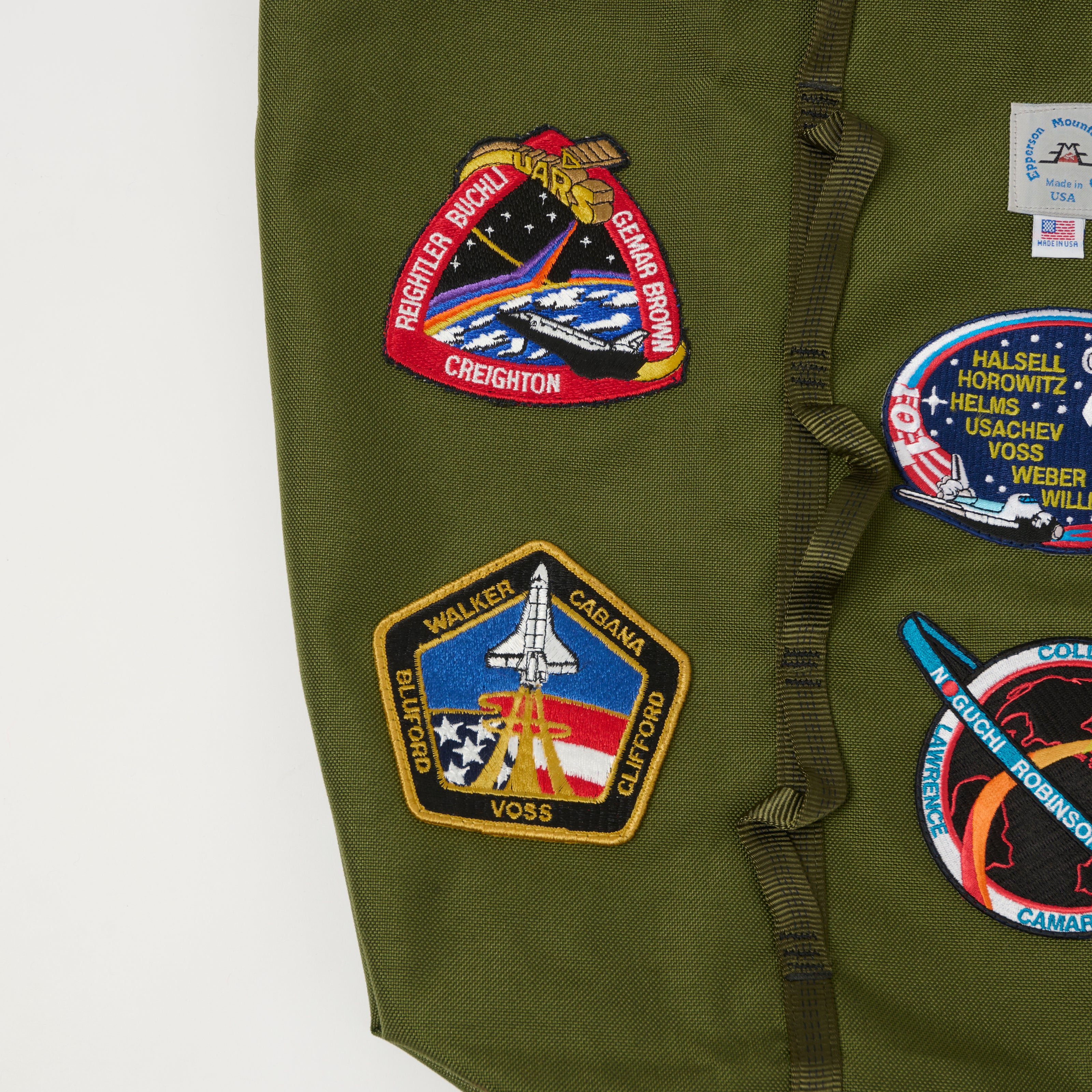 Epperson Mountaineering 'Vintage NASA' Large Climb Tote Bag - Moss