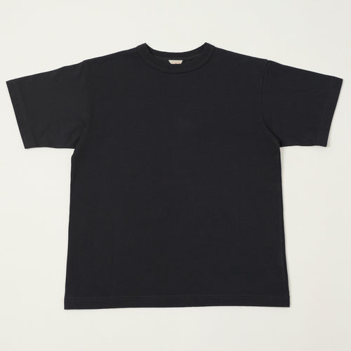 FilMelange 'Alderson' Air Spinning Tenjiku Tee - Charcoal Black