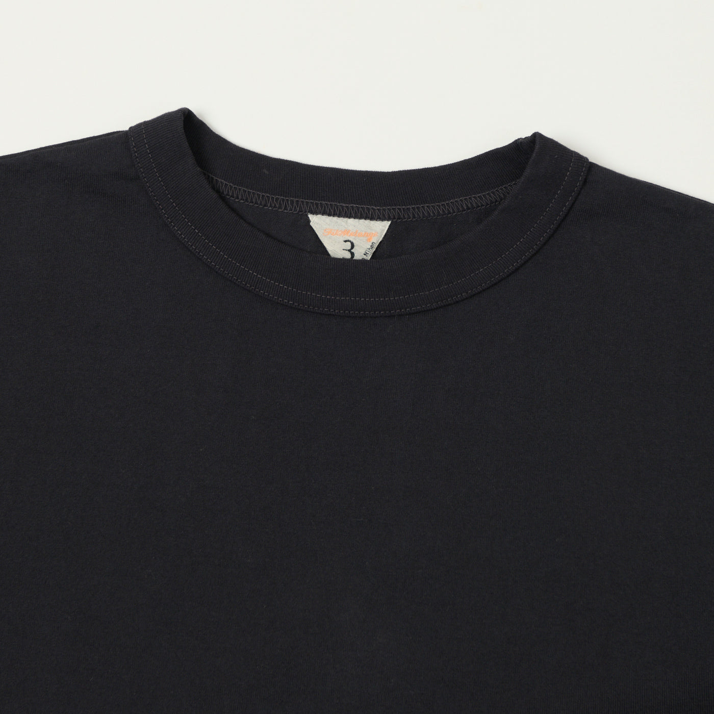 FilMelange 'Alderson' Air Spinning Tenjiku Tee - Charcoal Black