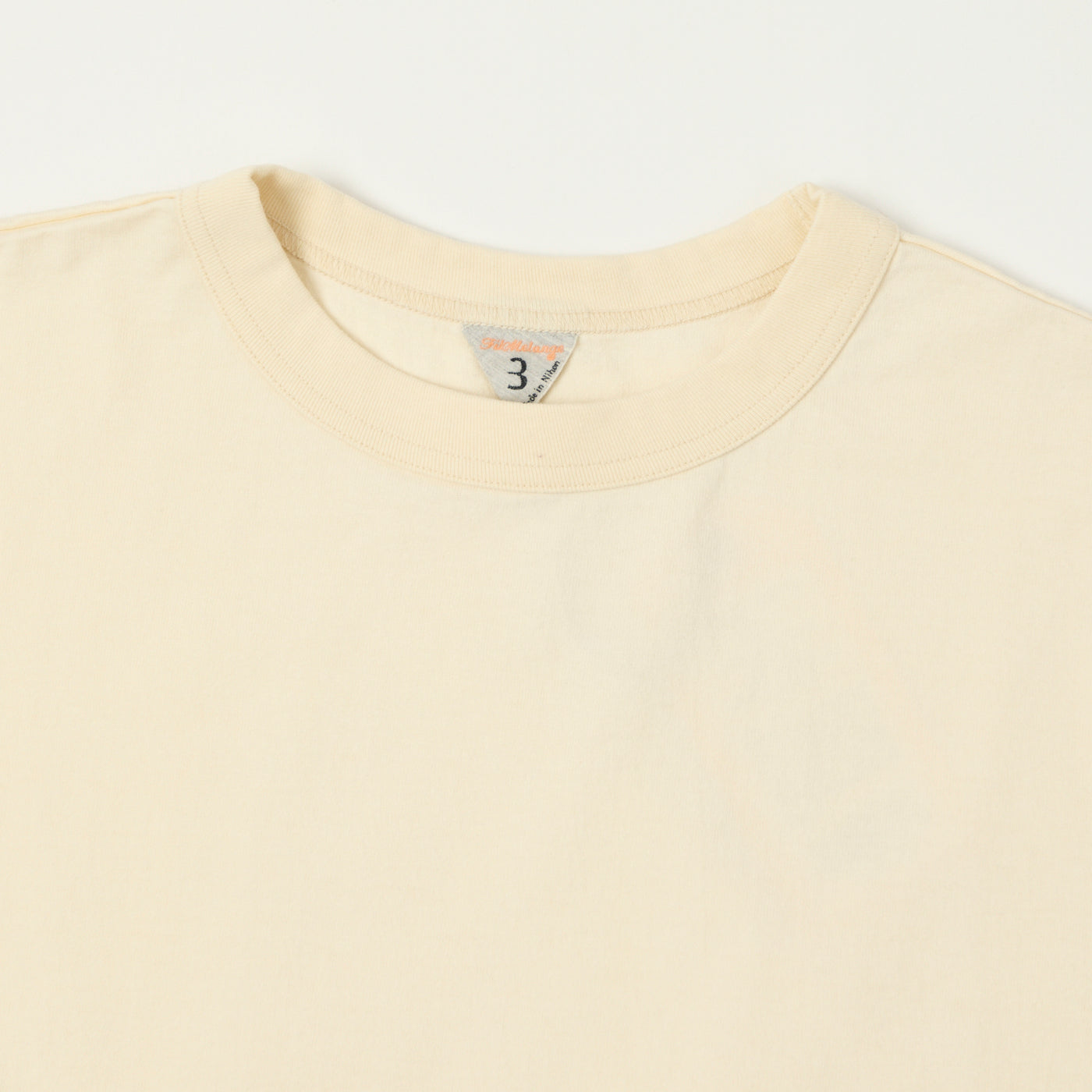 FilMelange 'Alderson' Air Spinning Tenjiku Tee - Natural White